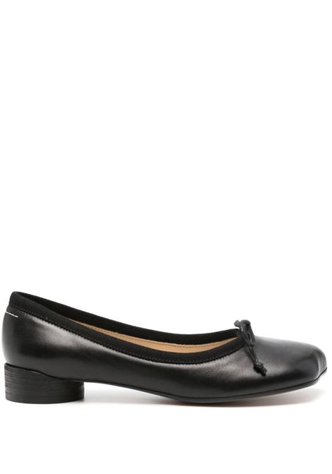 Black Anatomic Ballerinas Mm6 maison margiela - women